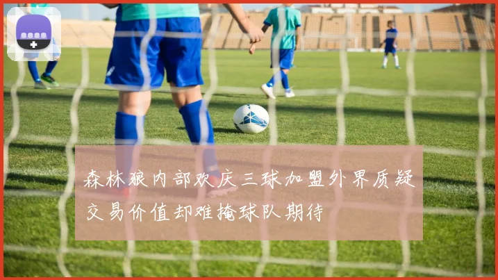 森林狼内部欢庆三球加盟外界质疑交易价值却难掩球队期待